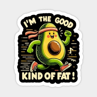 Avocado Fitness - Good Fat - Gym Magnet