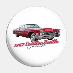 1967 Cadillac Deville Convertible Pin