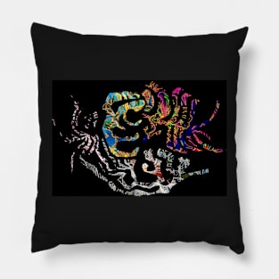 Fish and Coral Pillow