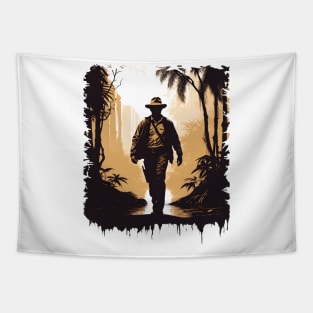 Into the Wild - Silhouette - Adventure Tapestry