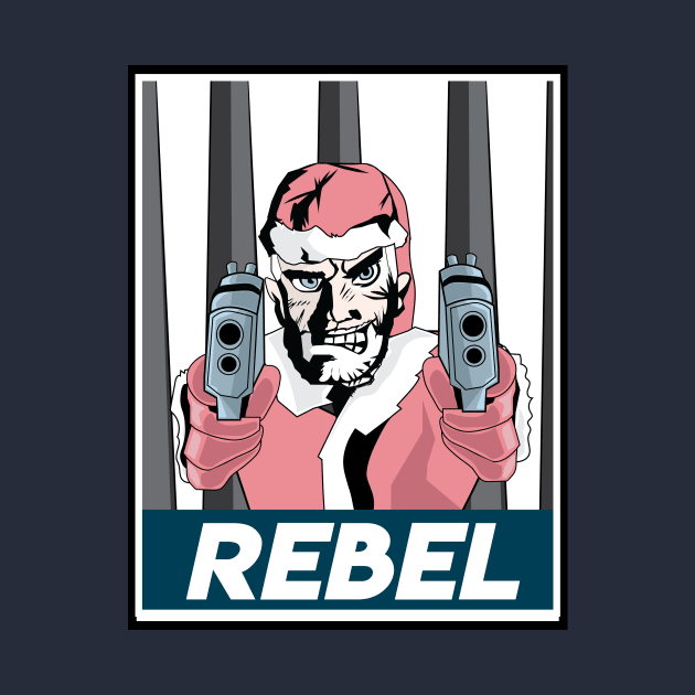 Rebel Santa Prison Break by FungibleDesign