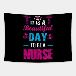 Beautiful Nurse Tapestry