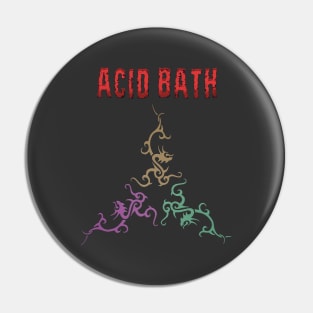 Acid Bath Tribe Fanart Pin