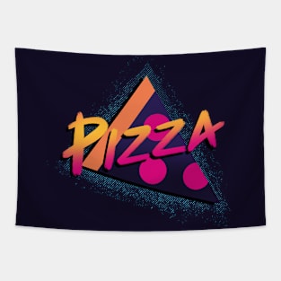 Retro Food - 80s Pizza Tapestry