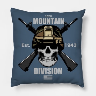 10th Mountain Division Pillow