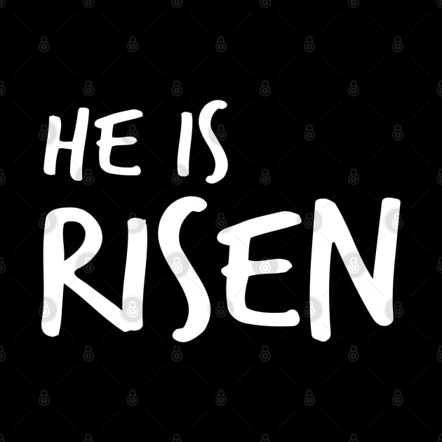 He Is Risen Cool Inspirational Easter Christian by Happy - Design