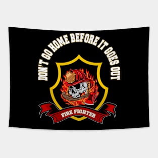 Fire fighter Tapestry