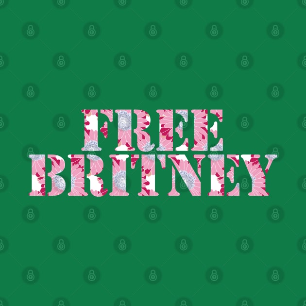 Free Britney Typography by ellenhenryart