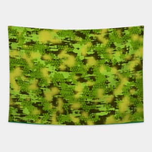 Green Camouflage Tapestry