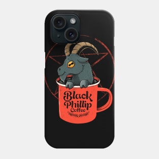 Black Phillip Coffee Phone Case