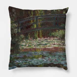 "Water Lily Pond" by Claude Monet Pillow