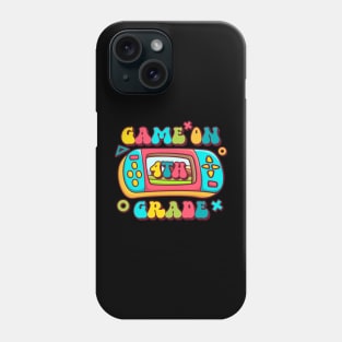 Gamer Back To School Funny Game On 4th Grade Kids Boys Phone Case