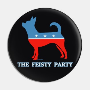 The Feisty Party Pin