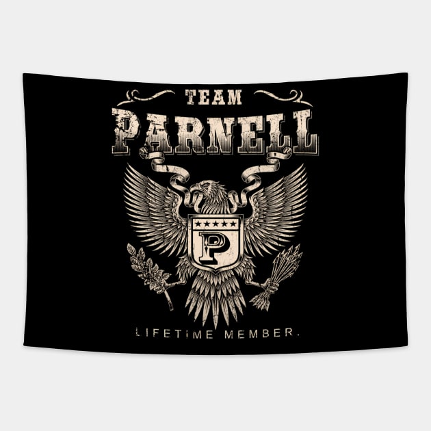 Team Parnell Lifetime Member Last Tapestry by Ro Go Dan