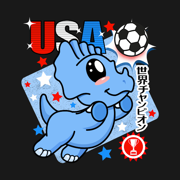 USA Women's World Soccer Champs by PalmGallery