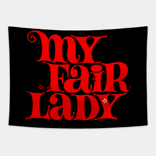 My Fair Lady Flower Tapestry