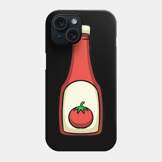 Ketchup Phone Case by fromherotozero