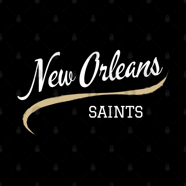 Saints Retro by CityTeeDesigns