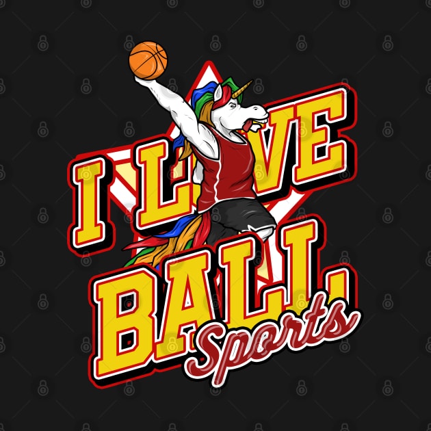 I love ball sports by Markus Schnabel