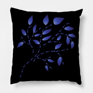 Fantasy flower vector Pillow