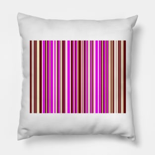 Little bit of Pink Pinstripe Pillow