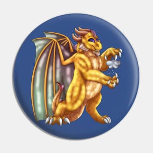 Wizard Peak: Hexus (Orange) Pin