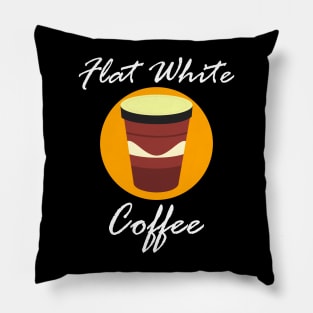 FLAT WHITE COFFEE Pillow