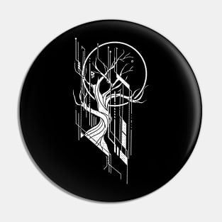 techno tree Pin