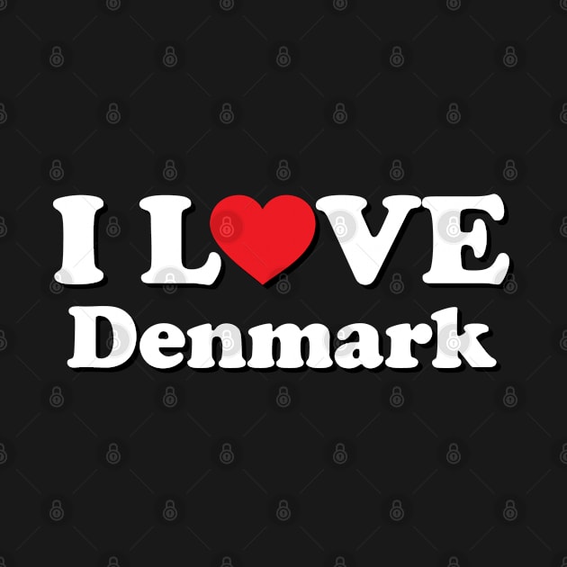 I Love Denmark by Ericokore