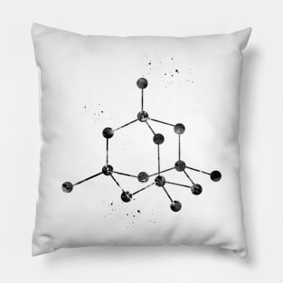 Diamond molecule Pillow