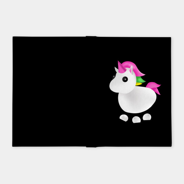 Adopt Me Roblox Unicorn Adopt Me Roblox Notizblock Teepublic De - how to get a pet unicorn in adopt me roblox