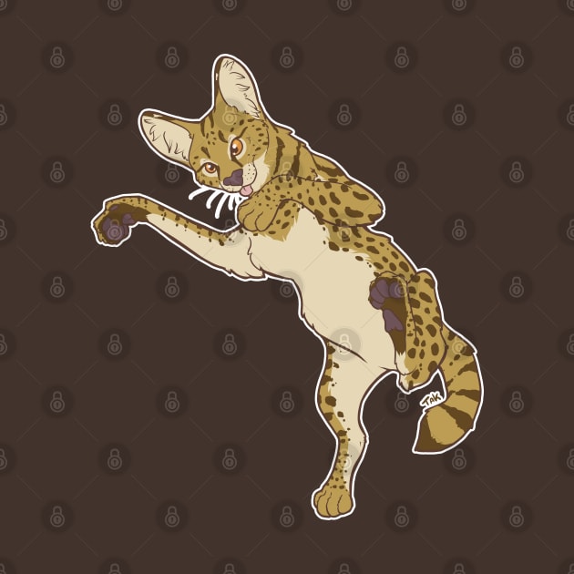 Stylin' Serval by TaksArt