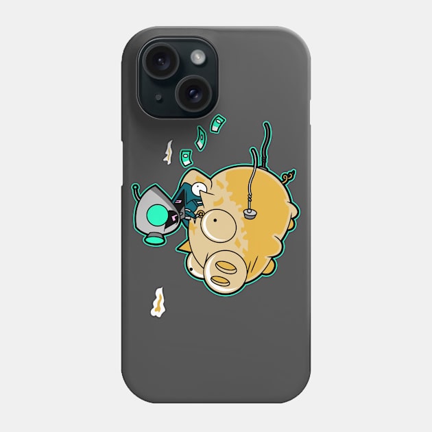 Squid Gir Phone Case by dann