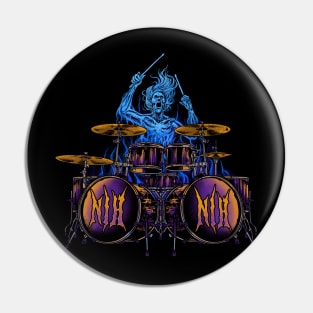 NIH Spirit Drummer Pin