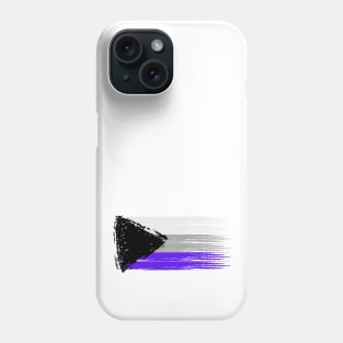 Pride Collection - Demisexual Pride Flag (Paint Streak/Horizontal) Phone Case