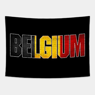 Belgium Flag for Men Women Belgium National Pride Tapestry