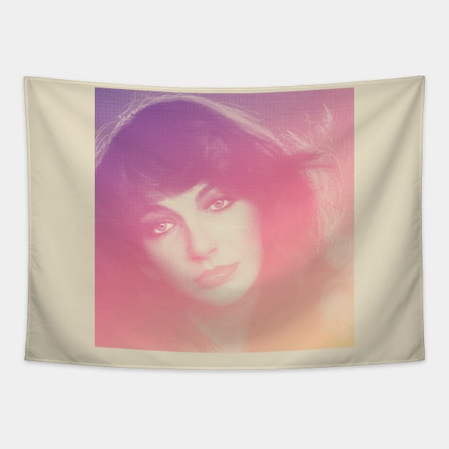 Kate Bush †††† Retro Soft Grunge Aesthetic Tapestry by DankFutura