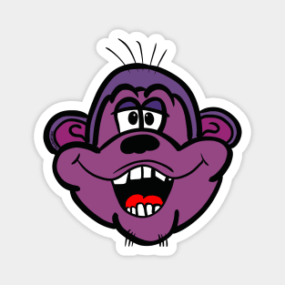 MonkeyHead Purple Magnet