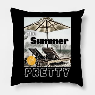 The Summer I Got Pretty, Graphic Tee Pillow