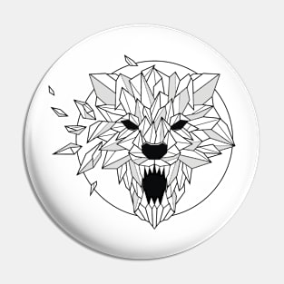 WOLF ART Pin