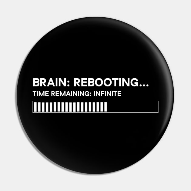 Brain = Rebooting, funny, dumb Pin by Rice Paste