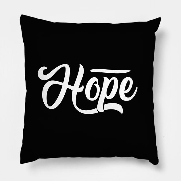 Hope Pillow by IlanaArt