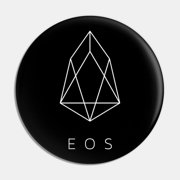 EOS crypto Pin by vivalarevolucio