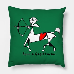 Born a Sagittarius by Pollux Pillow