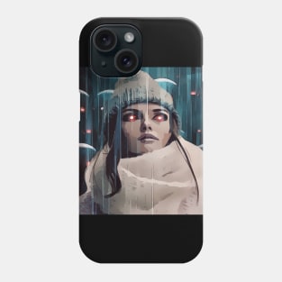 Alien Canvas Phone Case