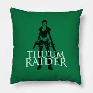 Thu'um Raider Pillow