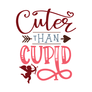 Cuter Than Cupid Valentine's Day Kids T-Shirt