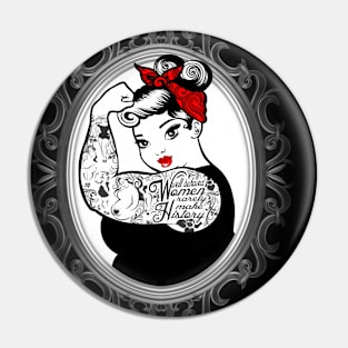 Well Behaved Women Pin