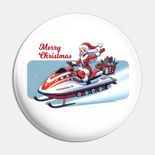 Mrs. Santa Claus Pin by MtWoodson