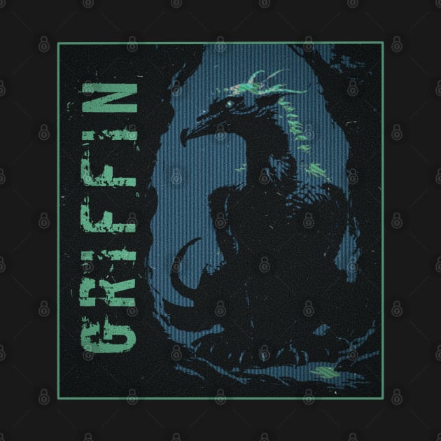 Griffin design by dystopiaz